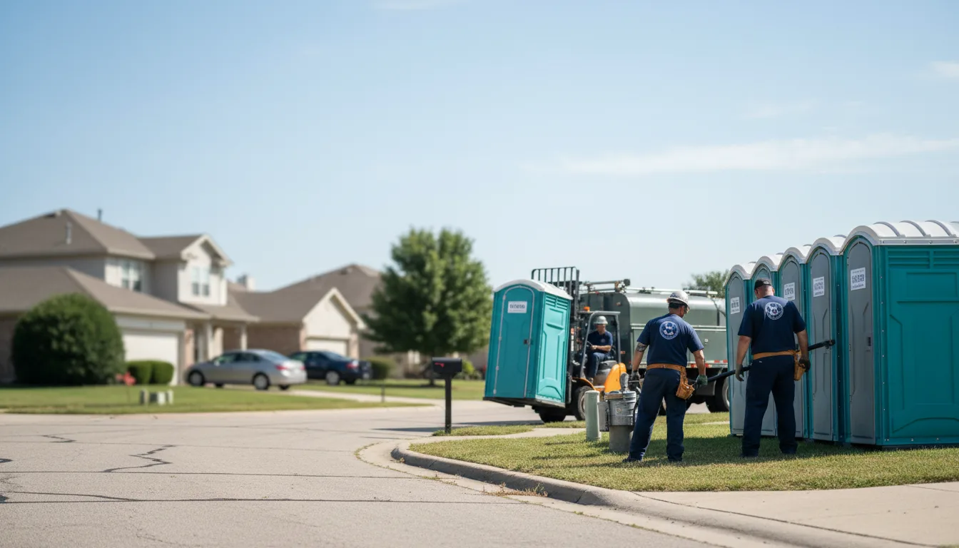 Porta Potty Rental in Tennyson, TX near me